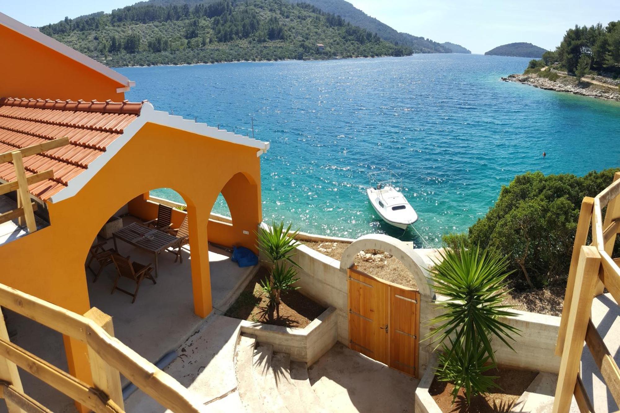 Casa Naranja Croatia Daire Vela Luka Dış mekan fotoğraf